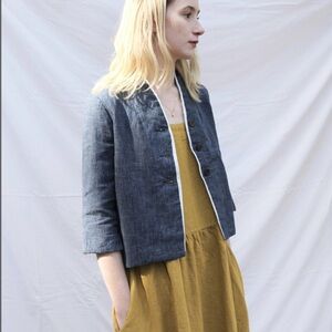 H+ HANNOH WESSEL
VICTORIA JACKET, blue  European size 40